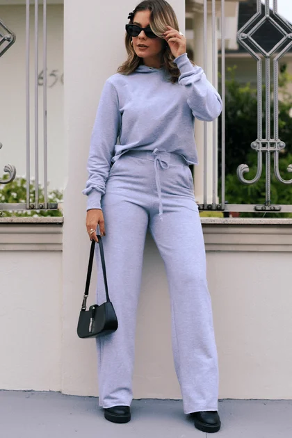 saia de moletom blusa moletom conjunto confort rosa prosa 25