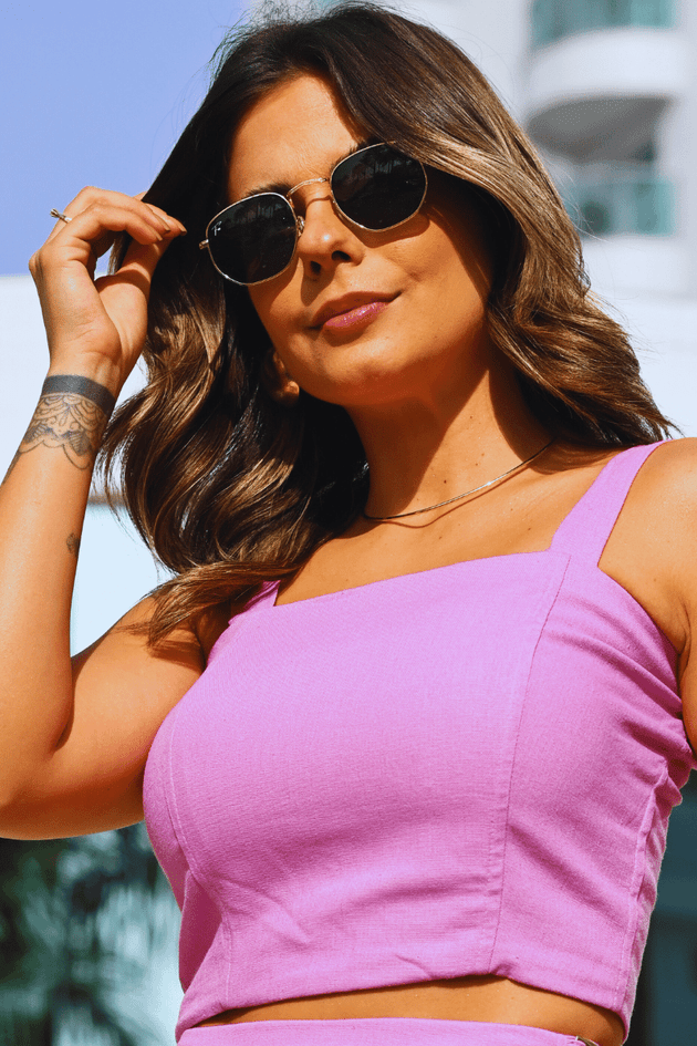 shorts saia cropped rosa prosa 10