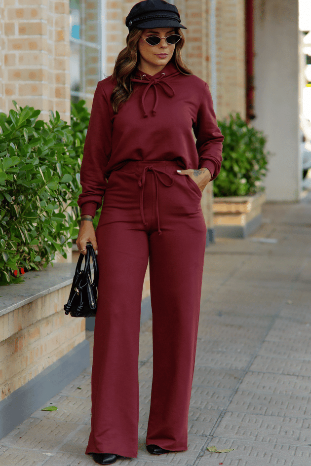 conjunto moletom feminino rosa prosa 4