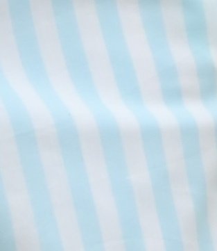 Listra Azul Claro x Branco