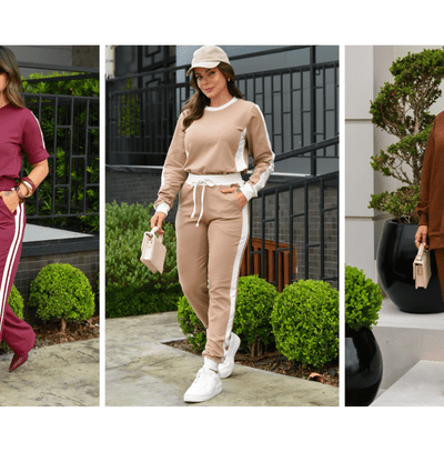 conjunto feminos confort rosa prosa