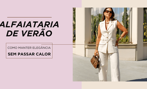 banner paisagem loja de roupas moderno minimalista bege e preto
